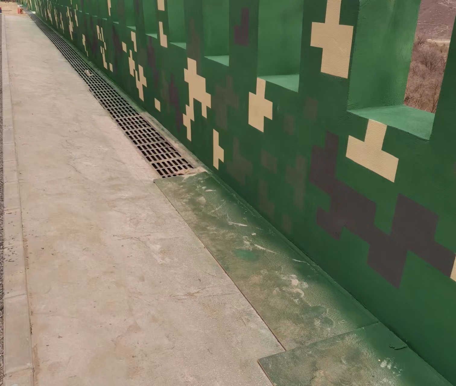 保定围墙迷彩喷涂,数迷彩漆